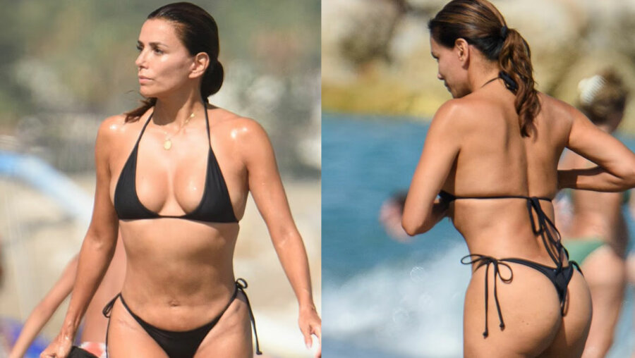 Eva Longoria: Κόβει την ανάσα με την εμφάνισή της σε παραλία της Ισπανίας