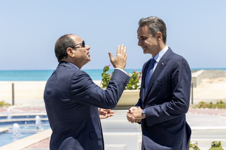 Από την πρόσφατη επίσκεψη του Κυριάκου Μητσοτάκη στην Αίγυπτο