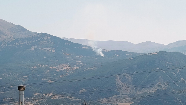 Φωτιά κοντά στην Πάτρα - Επιχειρούν και εναέρια μέσα