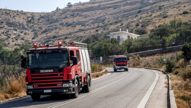 Αυξημένος κίνδυνος πυρκαγιάς σε 8 περιοχές την Τρίτη - Δείτε χάρτη