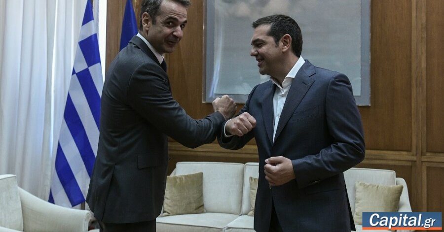 Μητσοτάκης- Τσίπρας σε άτυπη μονομαχία στη ΔΕΘ