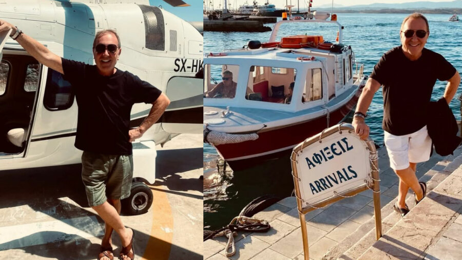 Michael Kors: Διακοπές στην Ελλάδα για τον Αμερικανό σχεδιαστή μόδας