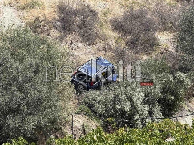 Τραγωδία στην Κρήτη: Τροχαίο με νεκρό 87χρονο που έπεσε σε γκρεμό με το αυτοκίνητό του