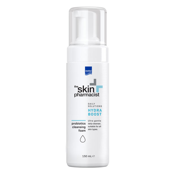 HYDRA BOOST probiotics cleansing foam της The Skin Pharmacist από την InterMed.