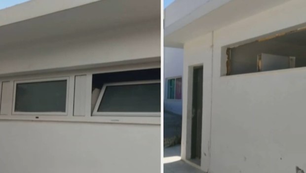 Ηράκλειο: Ξήλωσαν κουφώματα σχολείου που είχε φτιάξει ο Σύλλογος Γονέων - Τι λένε δήμος και εργολάβος