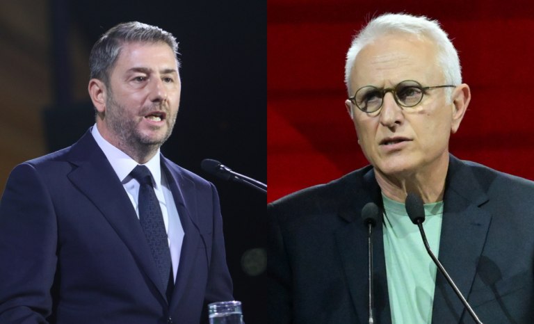 Ο Νίκος Ανδρουλάκης και ο Γιάννης Ραγκούσης