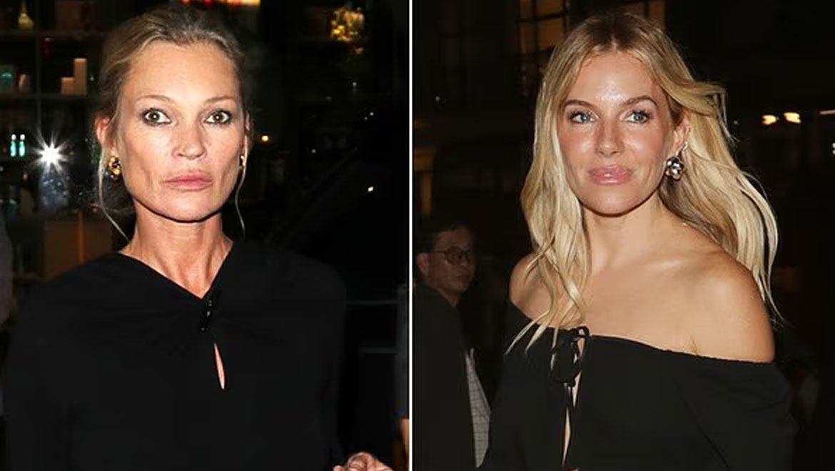 Τέλος η κόντρα ανάμεσα σε Kate Moss και Sienna Miller - Η κοινή εμφάνιση στο Λονδίνο