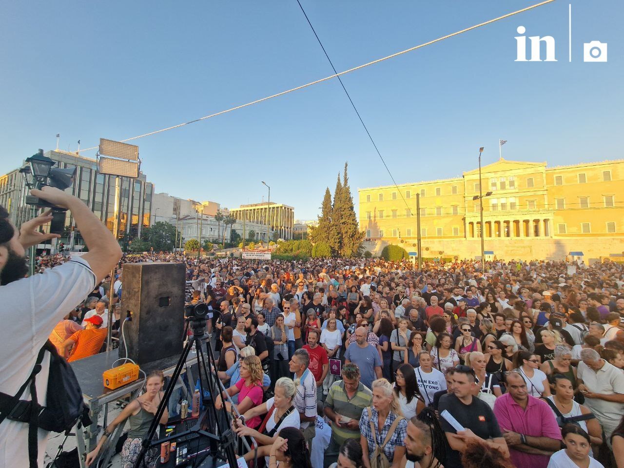 Μεγάλες αντικυβερνητικές διαδηλώσεις στην Ελλάδα – Φωνή λαού στο Σύνταγμα για τα Τέμπη