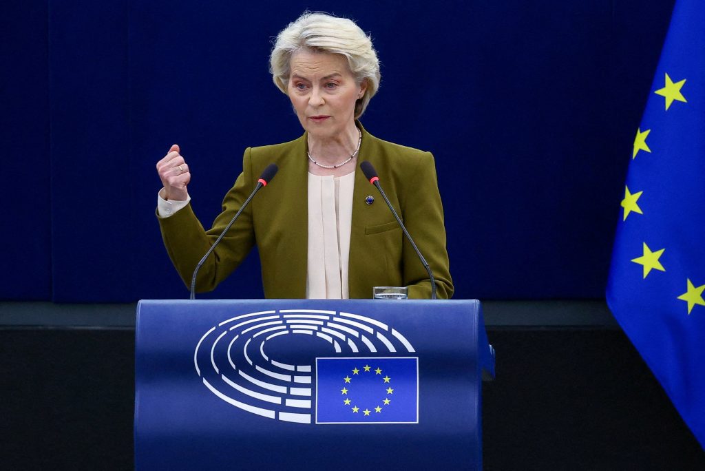 Ούρσουλα φον ντερ Λάιεν: Η Ευρώπη να πολεμήσει σε έναν κόσμο στα χαρακώματα