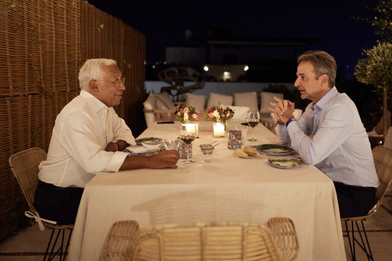 Αντόνιο Κόστα και Κυριάκος Μητσοτάκης