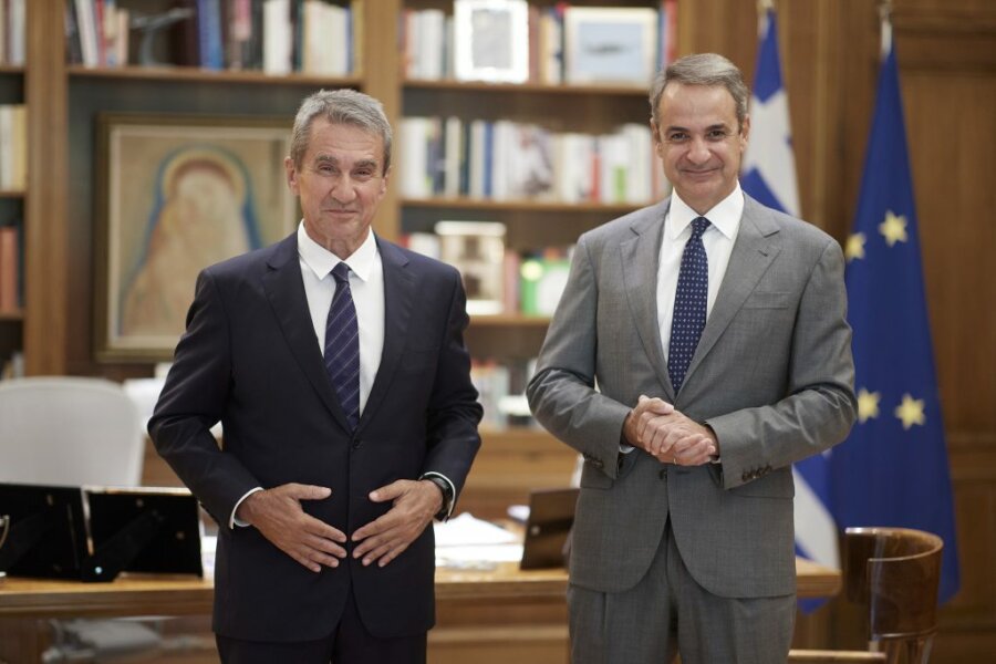 Προσχώρησε στη ΝΔ ο Ανδρέας Λοβέρδος – Συναντήθηκε με Μητσοτάκη