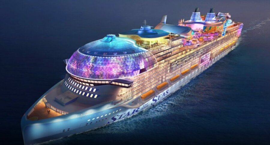 Star of the Seas: Πώς είναι να ζεις στο μεγαλύτερο κρουαζιερόπλοιο του κόσμου – 20 καταστρώματα, υδάτινα πάρκα και εστιατόρια