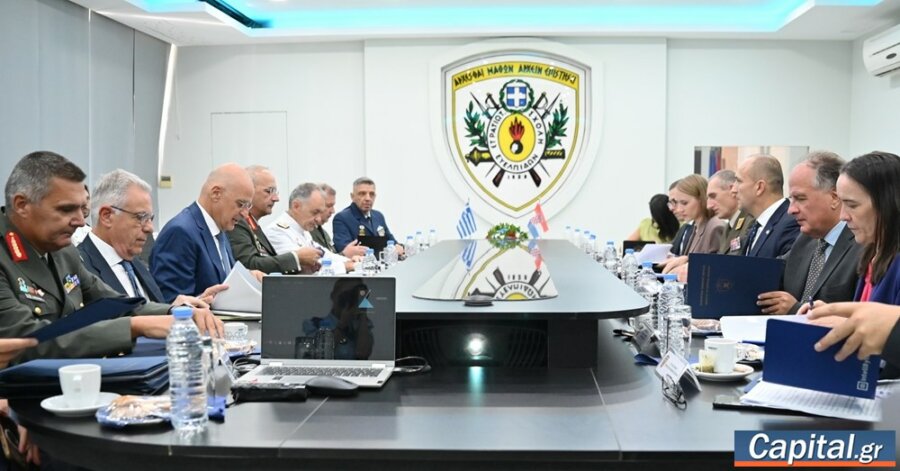 Συνάντησης Ν. Δένδια με τον Κροάτη υπ. Άμυνας