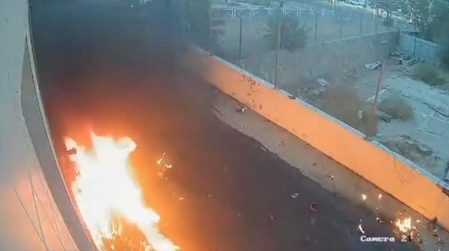 Ισραήλ: Η τρομακτική στιγμή που drone των Χούθι χτυπά είσοδο ξενοδοχείου στο Εϊλάτ (video)