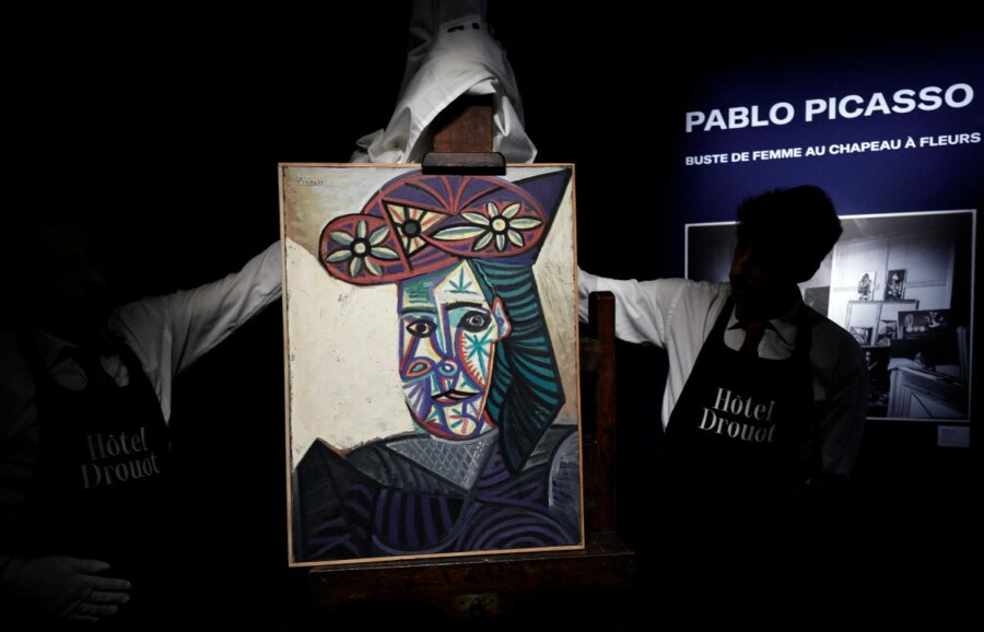 FRANCE-ART-PAINTING-AUCTION