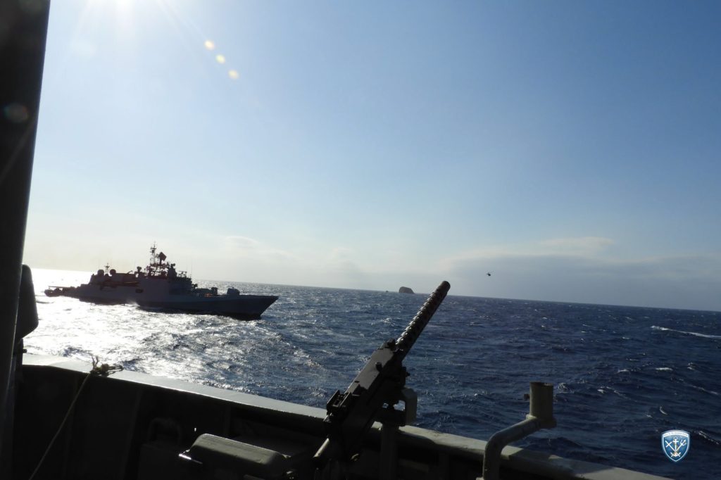 Με σενάριο προστασίας του πλοίου που θα ποντίσει το καλώδιο η άσκηση «Παρμενίων»:  Η ημερομηνία-κλειδί