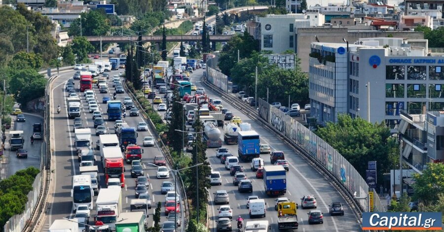 Αγνοούνται τα έργα για την αντιμετώπιση του κυκλοφοριακού στην Αττική