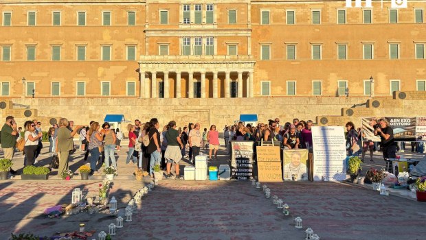Συγκέντρωση αλληλεγγύης στον απεργό πείνας Πάνο Ρούτσι -Κραυγή αγωνίας από το Σύνταγμα