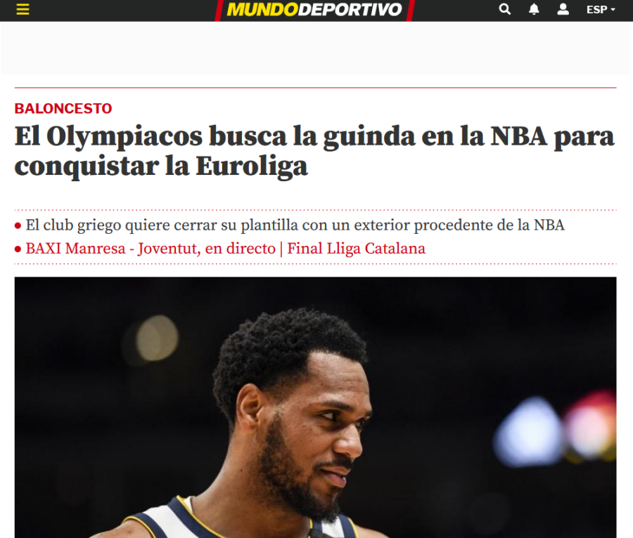 «Mundo Deportivo»: «Ο Ολυμπιακός και η λίστα με τους τρεις γκαρντ» (vids)