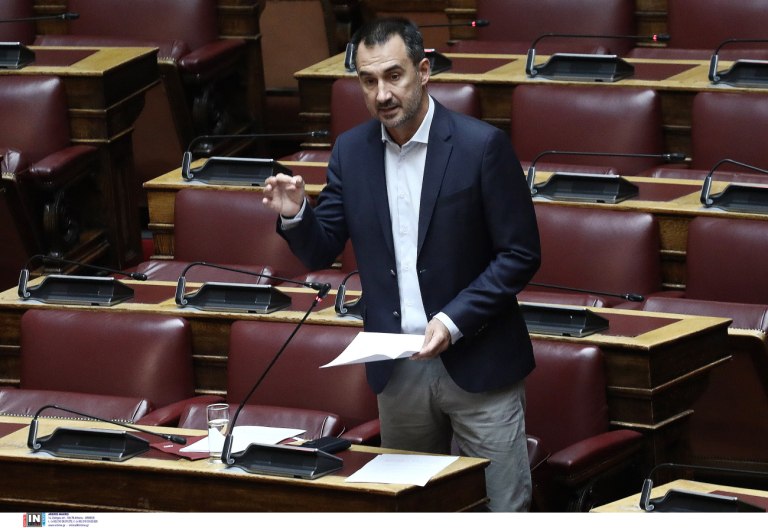 Ο πρόεδρος της Νέας Αριστεράς, Αλέξης Χαρίτσης