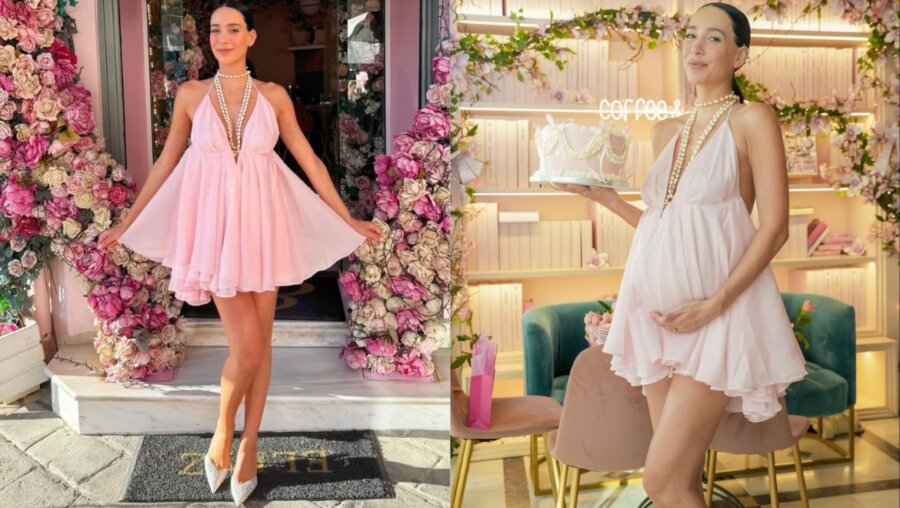 Εύα Φούσκα: Tο εντυπωσιακό baby shower λίγο πριν φέρει στον κόσμο την κόρη της - Το όνομα που θα της δώσει