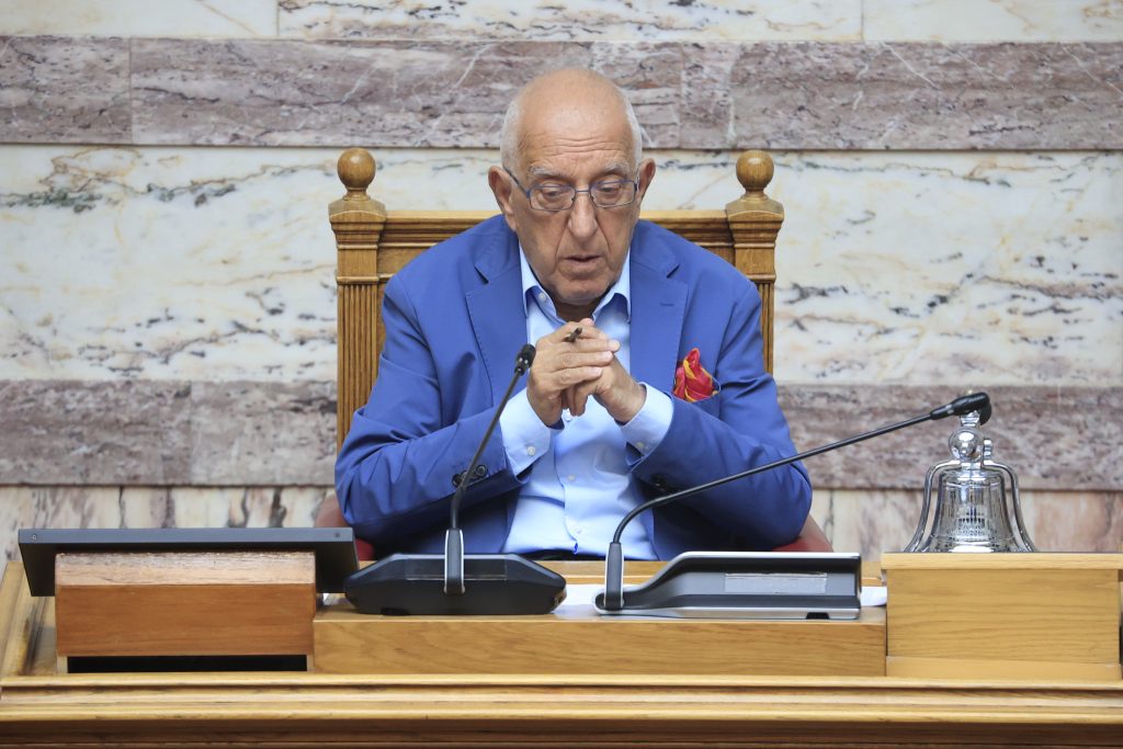 Νικήτας Κακλαμάνης στη Βουλή