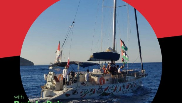 Ενημερωτική εκδήλωση εν πλω από τα ελληνικά σκάφη του Global Sumud Flotilla