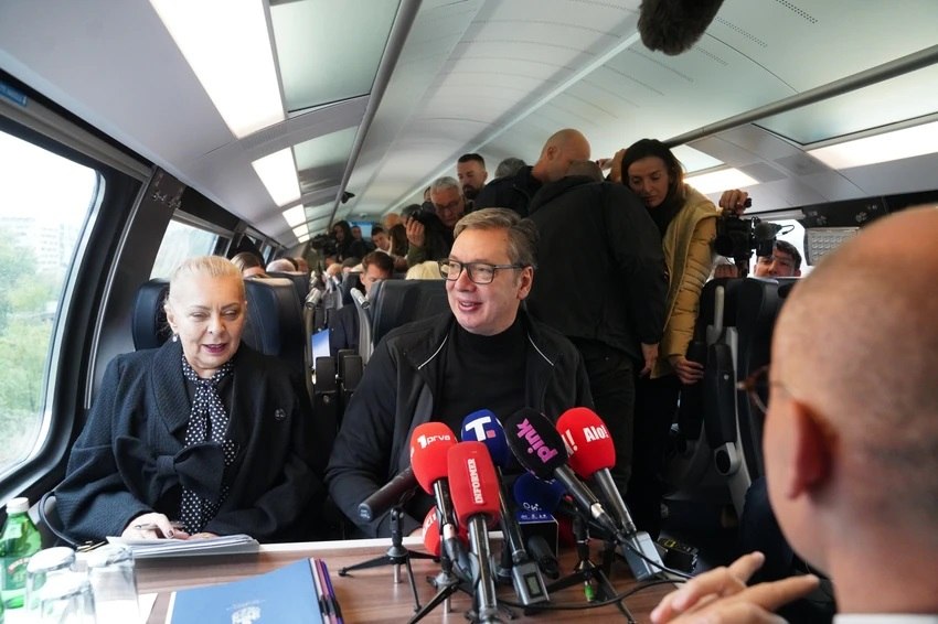 Η Σερβία εγκαινίασε σιδηροδρομική γραμμή υψηλών ταχυτήτων που τη συνδέει με την Ουγγαρία