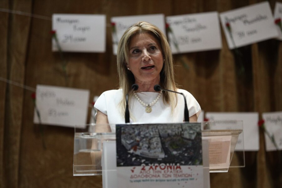 [376401] ΕΚΔΗΛΩΣΗ ΣΤΟ ΠΑΝΤΕΙΟ ΠΑΝΕΠΙΣΤΗΜΙΟ ΓΙΑ ΤΗΝ ΣΥΜΠΛΗΡΩΣΗ ΔΥΟ ΧΡΟΝΩΝ ΑΠΟ ΤΟ ΣΙΔΗΡΟΔΡΟΜΙΚΟ ΔΥΣΤΥΧΗΜΑ ΣΤΑ ΤΕΜΠΗ  (ΓΙΑΝΝΗΣ ΠΑΝΑΓΟΠΟΥΛΟΣ/EUROKINISSI)