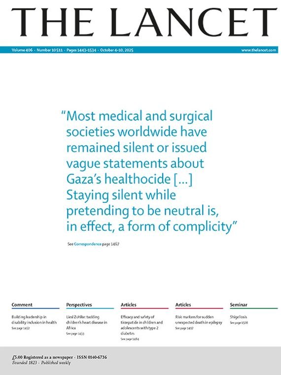 Έκθεση του Lancet κατονομάζει ως «υγειοκτονία» την επίθεση του Ισραήλ σε υποδομές υγείας στη Γάζα