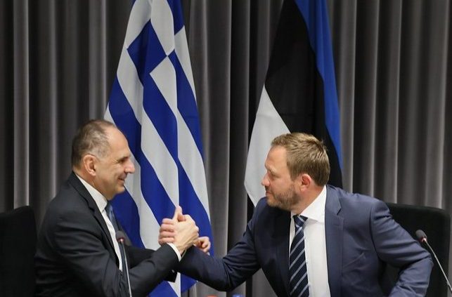 Γεραπετρίτης από Εσθονία: «Αντιμετωπίζουμε παρόμοιες μορφές επιθετικότητας»