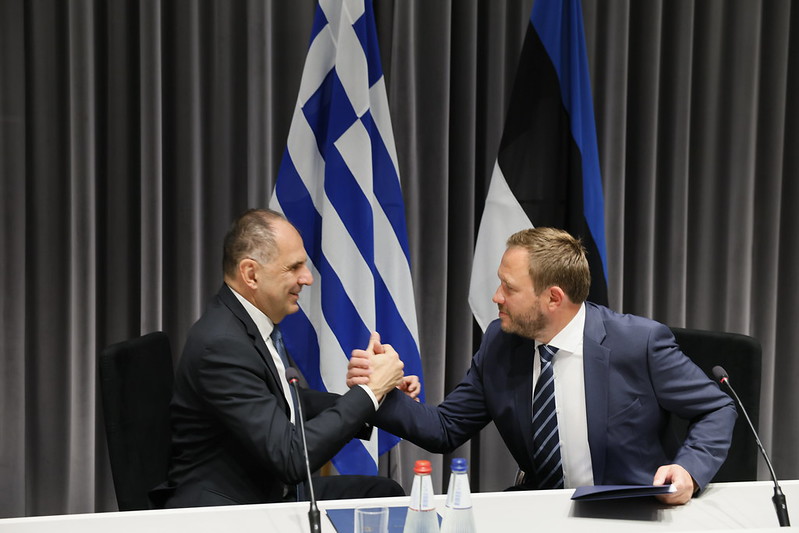 Ελλάδα – Εσθονία: Κοινό μέτωπο κατά της παραβίασης των συνόρων