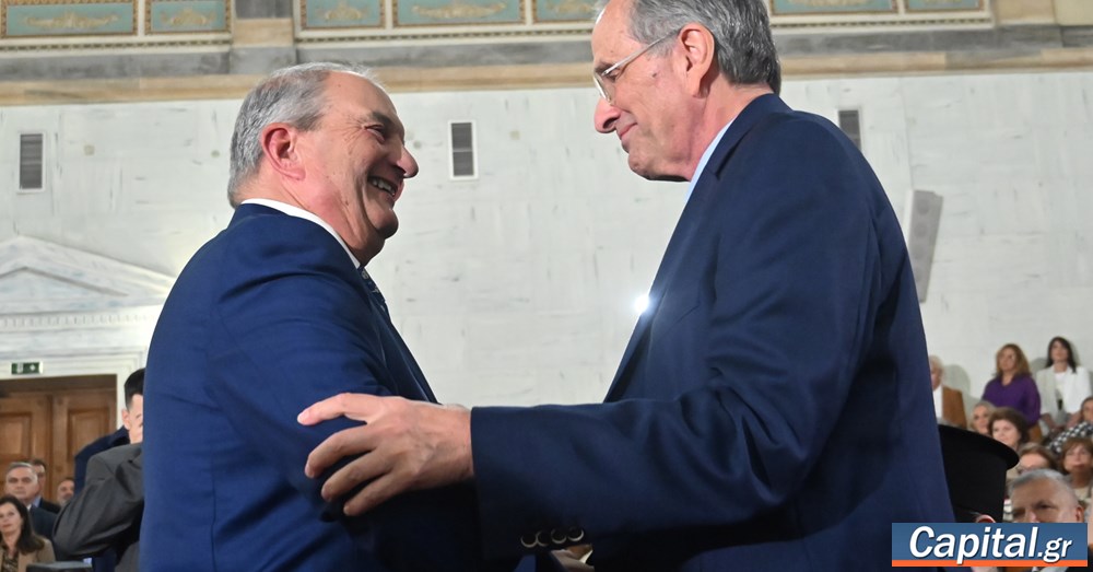 Προειδοποιήσεις και αιχμές Καραμανλή παρουσία Σαμαρά