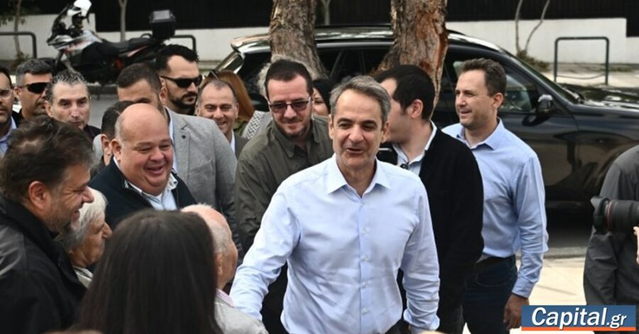 Στην Πεντέλη ο Κ. Μητσοτάκης για την αναδάσωση της περιοχής