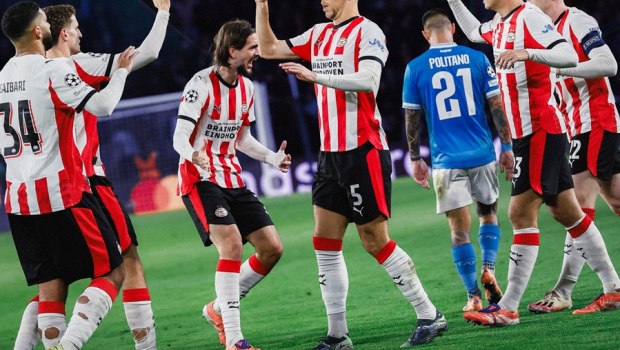 Αϊντχόφεν – Νάπολι 6-2: Καταιγιστική η PSV επί των πρωταθλητών Ιταλίας