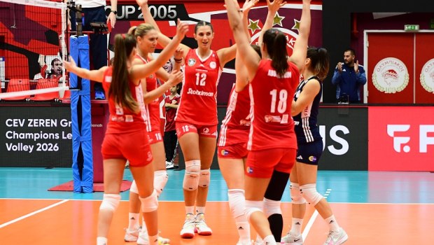 Ολυμπιακός – Αστερίξ Μπέβερεν 3-0: Επιβλητικό το πρώτο βήμα από τις «ερυθρόλευκες»