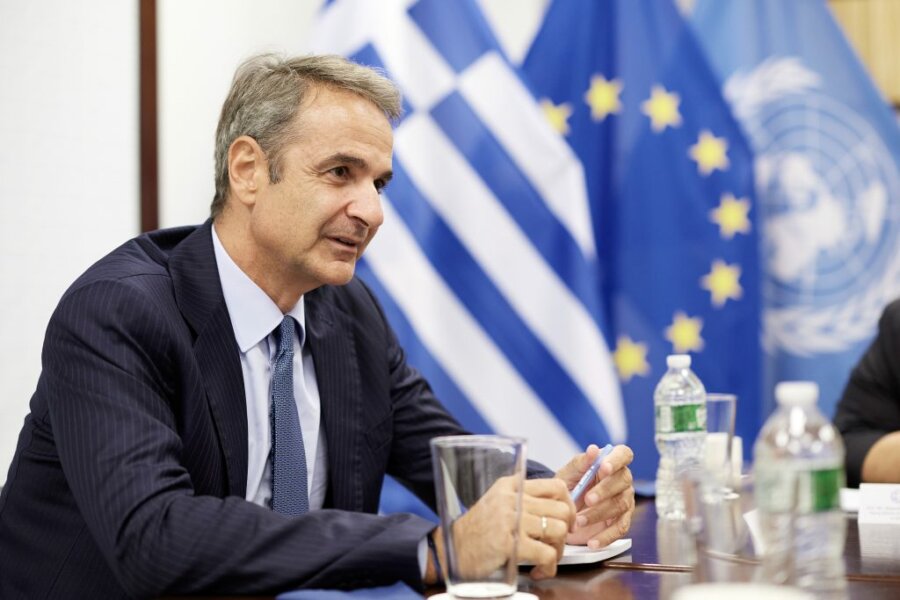 Κυριάκος Μητσοτάκης συζήτηση