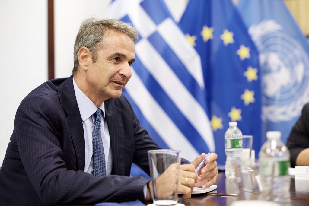 Κυριάκος Μητσοτάκης συζήτηση