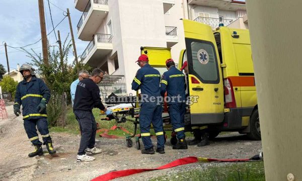 Τραγωδία στη Λαμία: Νεκρός άνδρας από φωτιά στο σπίτι του