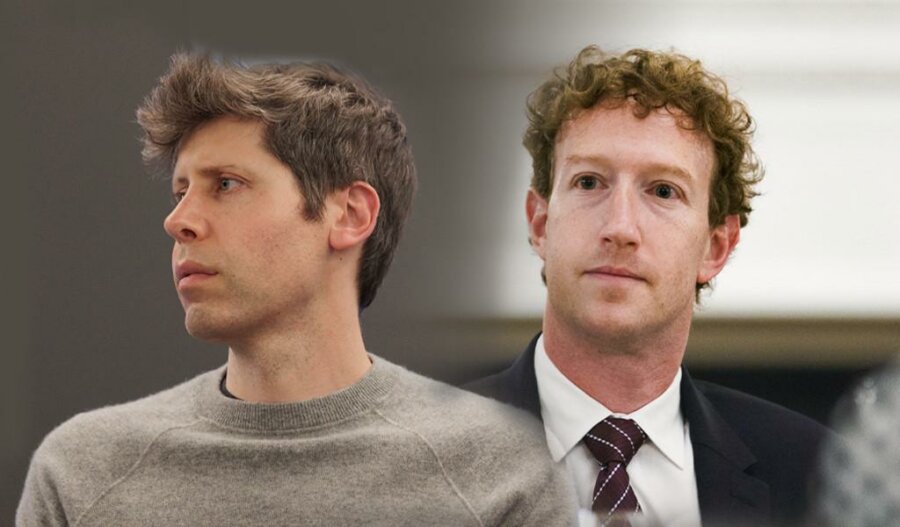 Σαμ Άλτμαν και Μαρκ Ζάκερμπεργκ: Ο νυν και ο πρώην «υπουργός σκέψης»