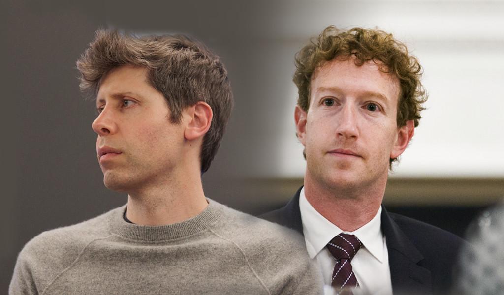 Σαμ Άλτμαν και Μαρκ Ζάκερμπεργκ: Ο νυν και ο πρώην «υπουργός σκέψης»