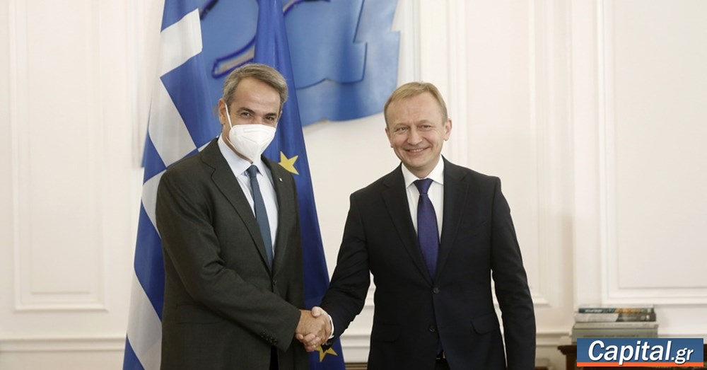 Συνάντηση Μητσοτάκη-Serafin -Στο επίκεντρο το νέο Πολυετές Δημοσιονομικό...