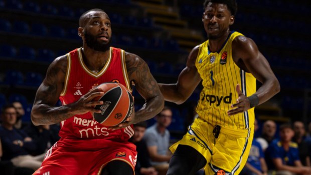 Μακάμπι Τελ Αβίβ – Ερυθρός Αστέρας 92-99: «Τρένο» οι «ερυθρόλευκοι» του Βελιγραδίου με έξι συνεχόμενες νίκες