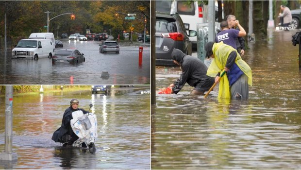 Νέα Υόρκη: Δύο νεκροί από τις σφοδρές βροχοπτώσεις, προβλήματα στις πτήσεις