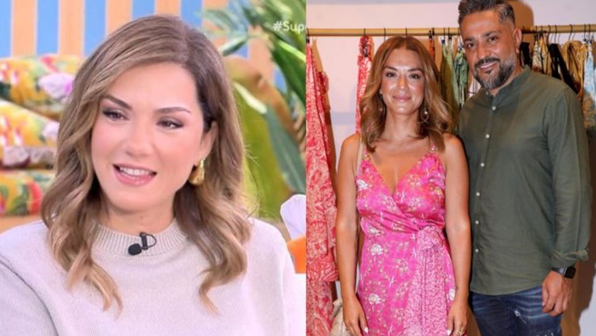 Βάσω Λασκαράκη: Η σπάνια εξομολόγηση για τον σύζυγό της, Λευτέρη Σουλτάτο – «Είμαστε τυχεροί που γνωριστήκαμε!»