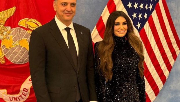 Ο Κικίλιας στην πρώτη δεξίωση της Κίμπερλι Γκίλφοϊλ - Πότε θα συναντηθεί με τον Πρόεδρο της Δημοκρατίας