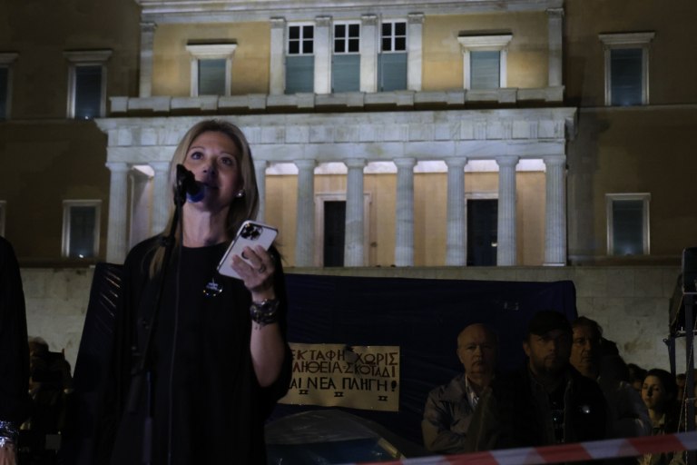 Διαψεύδει τη δημιουργία κόμματος η Καρυστιανού - «Δόλια προσπάθεια διασποράς ψευδών ειδήσεων»