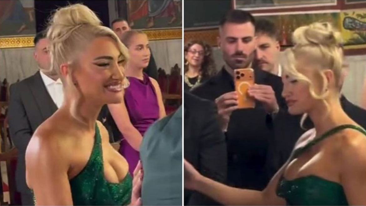 Ιωάννα Τούνη – Δημήτρης Σπυριδωνίδης: H νέα κοινή εμφάνιση στον γάμο της Στέλλας Πάσσαρη