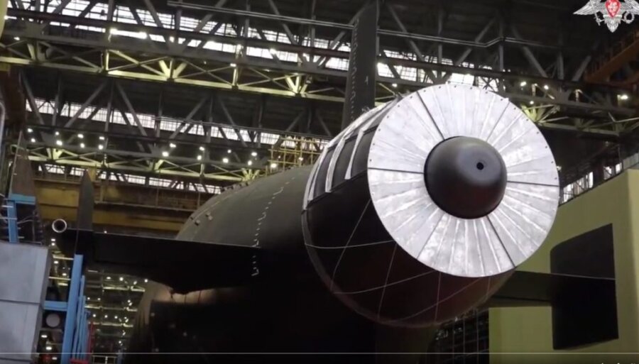 Επίδειξη δύναμης από την Ρωσία: Καθέλκυσε το πυρηνοκίνητο υποβρύχριο Khabarovsk – Ικανό να μεταφέρει την τορπίλη Poseidon