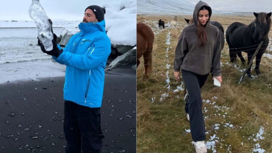 Κωνσταντίνος Βασάλος - Δανάη Βαρθολομάτου: Ταξίδεψαν στην Ισλανδία - Τα τοπία που επισκέφτηκαν «κόβουν» την ανάσα